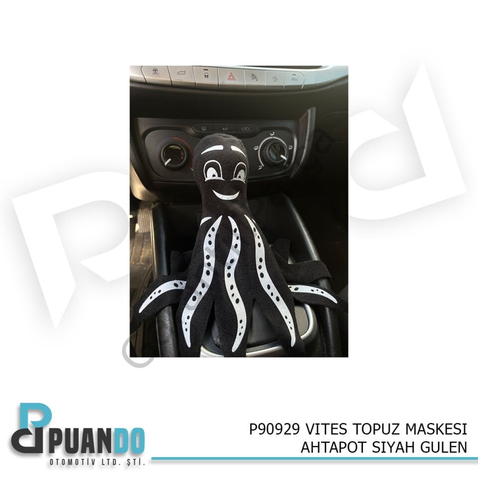 VITES TOPUZ MASKESI AHTAPOT SIYAH GULEN