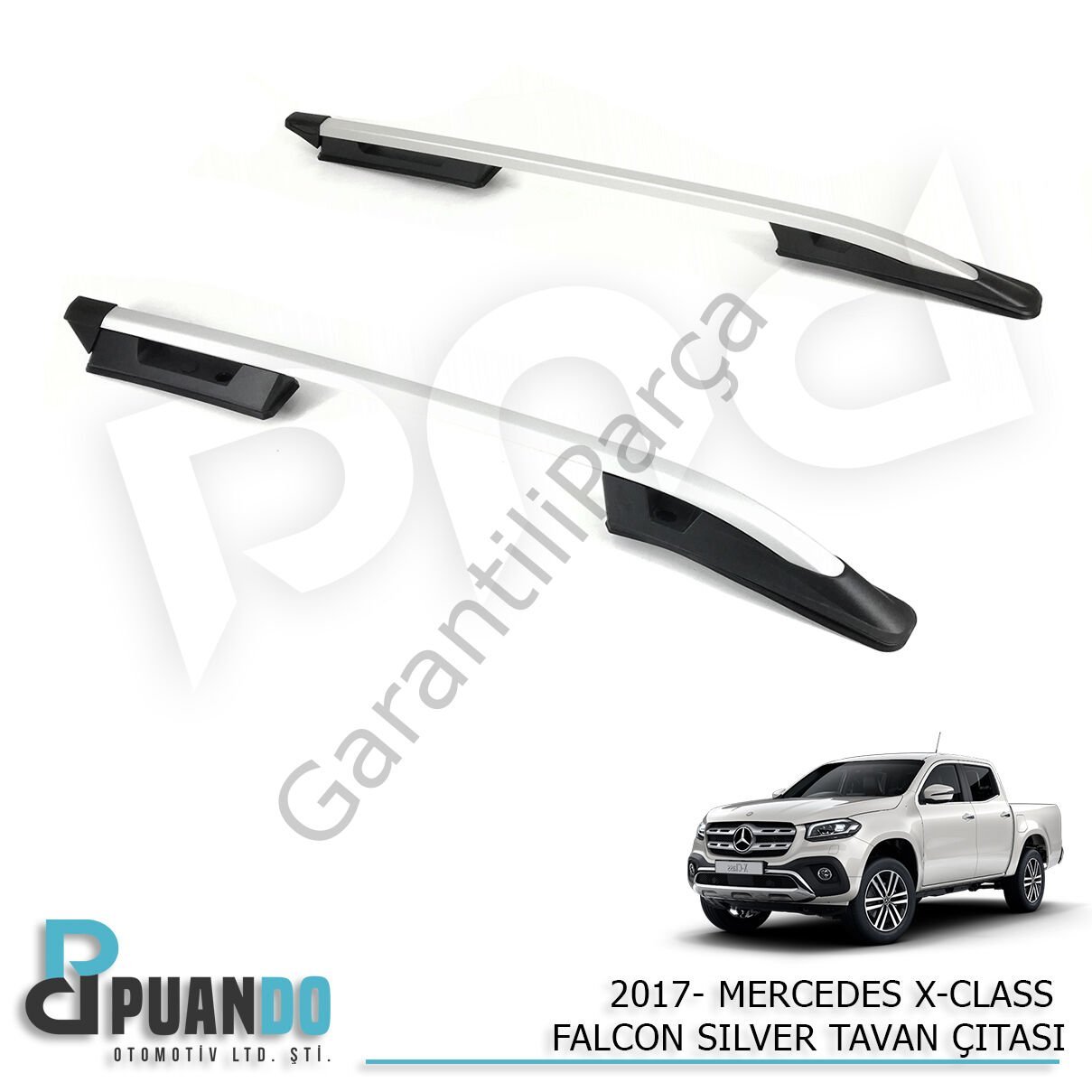 2017- MERCEDES X-CLASS FALCON GRI TAVAN CITASI