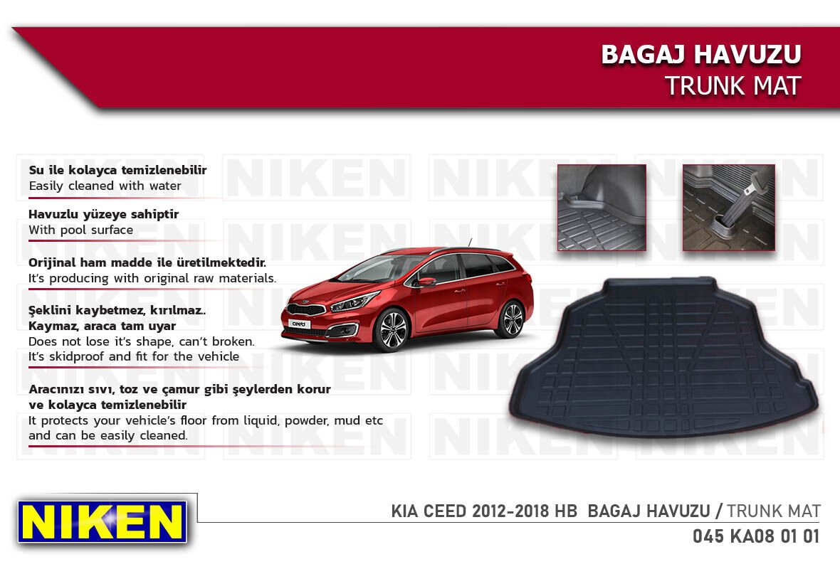 KIA CEED 2012- HB BAGAJ HAVUZU