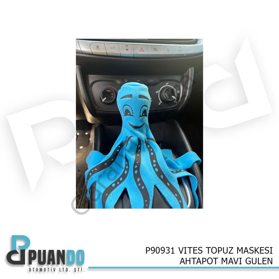 VITES TOPUZ MASKESI AHTAPOT MAVI GULEN