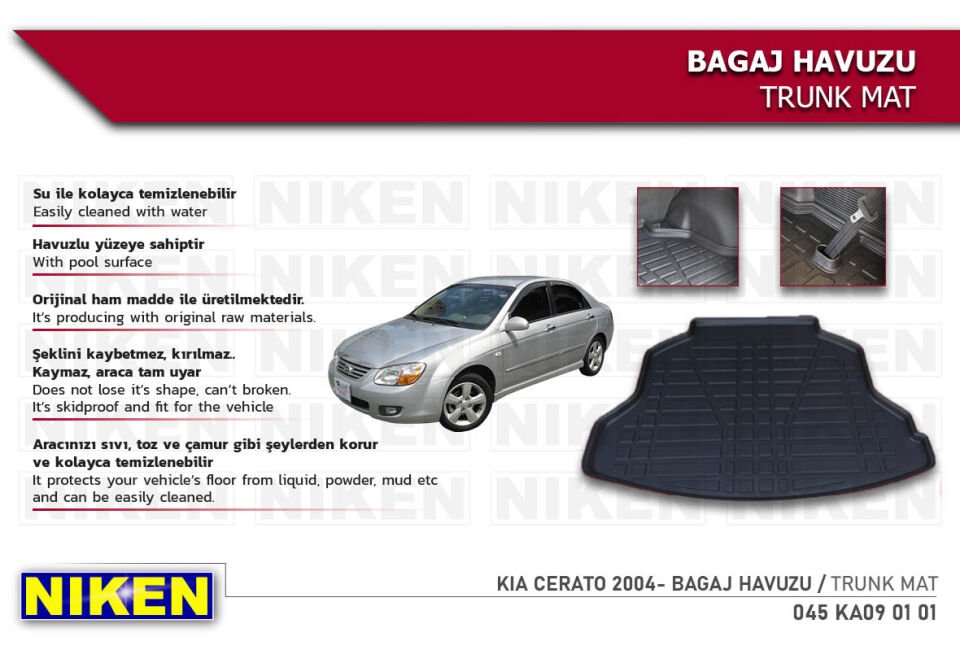 KIA CERATO 2004- BAGAJ HAVUZU