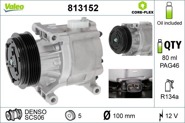 FIAT DOBLO-500-PUNTO-PANDA- 01- KLIMA KOMPRESÖRÜ 51746931 VALEO