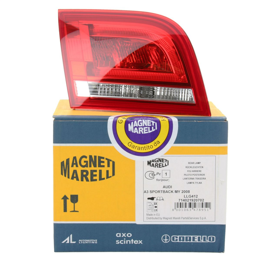 AUDI A3 08-12 STOP LAMBASI IÇ SOL 8P4945093D M.MARELLI
