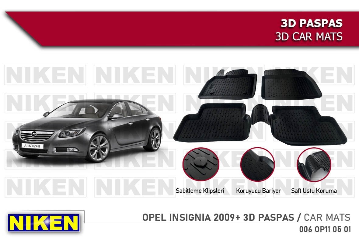 OPEL INSIGNIA 2016- 3D PASPAS