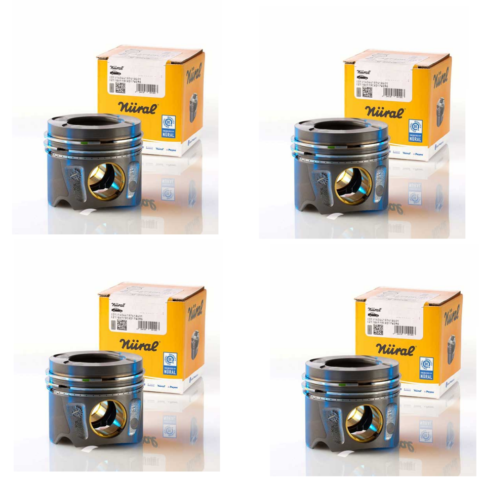 FORD FOCUS/C-MAX/PARTNER 2/BERLINGO/C4/C5/308 04-12 PISTON+SEGMAN 7M5Q 6110 AA FEDERAL