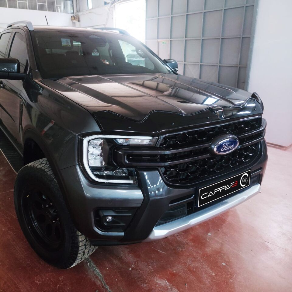 Ford Ranger 2023- Yılı ve Sonrası Uyumlu Yarasa Kaput Rüzgarlığı