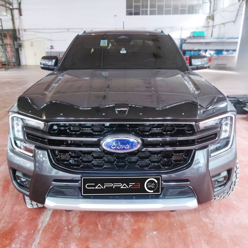 Ford Ranger 2023- Yılı ve Sonrası Uyumlu Yarasa Kaput Rüzgarlığı