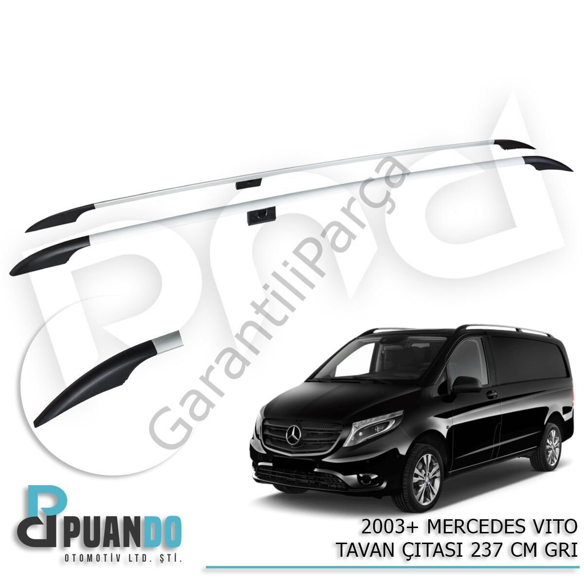 2003+ MERCEDES VITO KISA TAVAN CITASI GOLD GRI