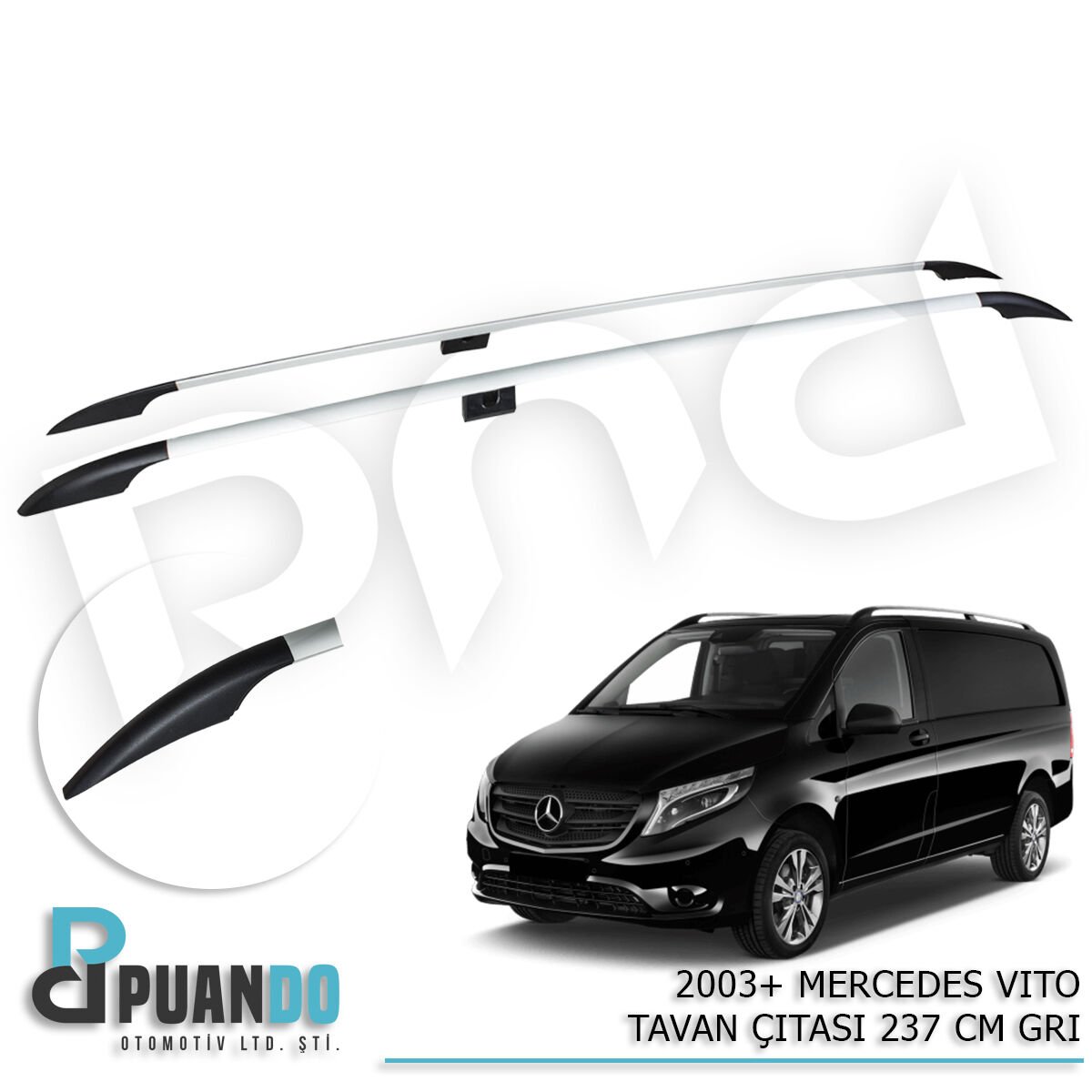 2003+ MERCEDES VITO KISA TAVAN CITASI GOLD GRI