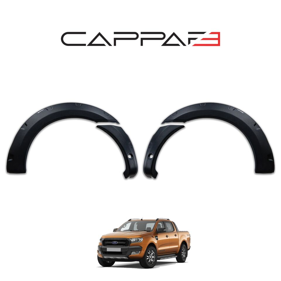 Ford Ranger Wildtrak 2016-2023 Yıl Aralığı Uyumlu Çamurluk Dodik Vidasız 7 Parça