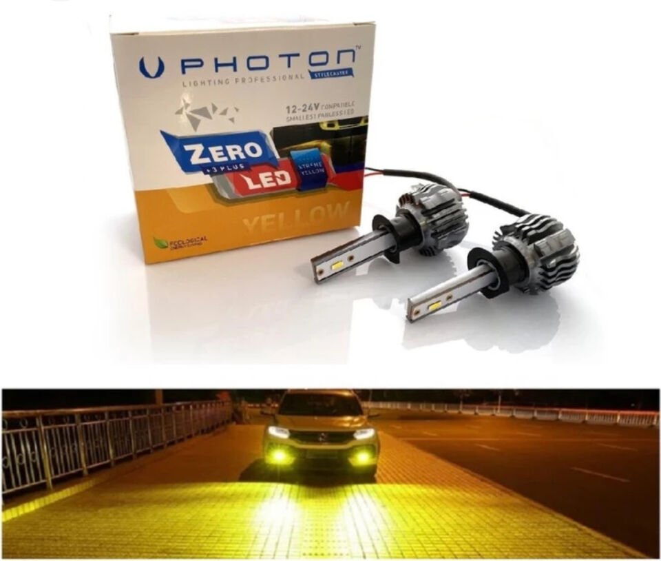 LED XENON AMPÜL H7 12V YELLOW