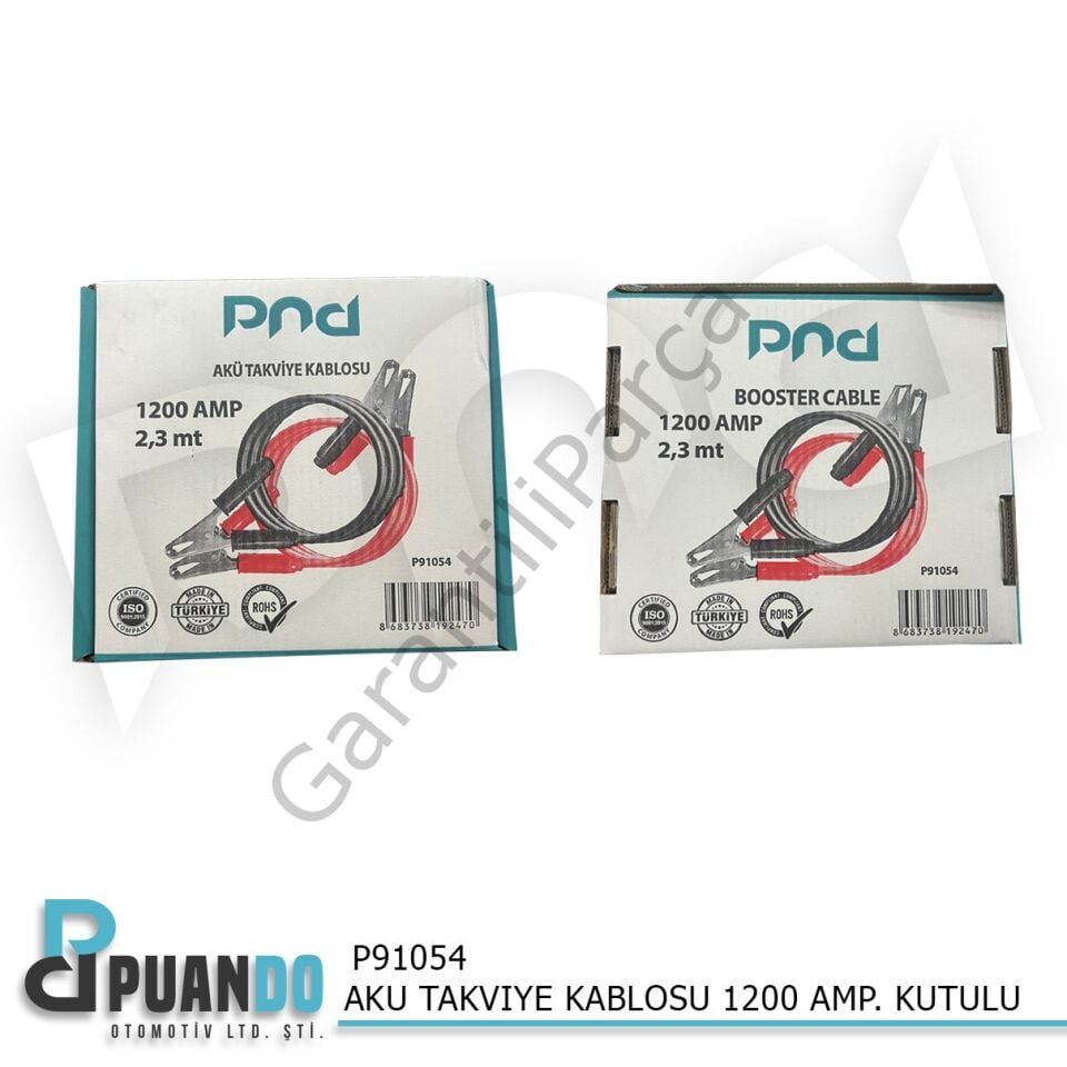 AKU TAKVIYE KABLOSU 1200 AMP. KUTULU