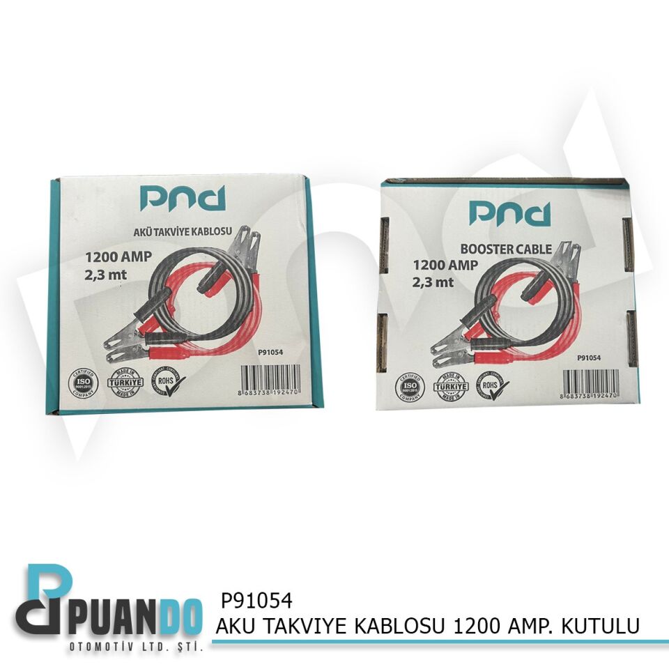 AKU TAKVIYE KABLOSU 1200 AMP. KUTULU