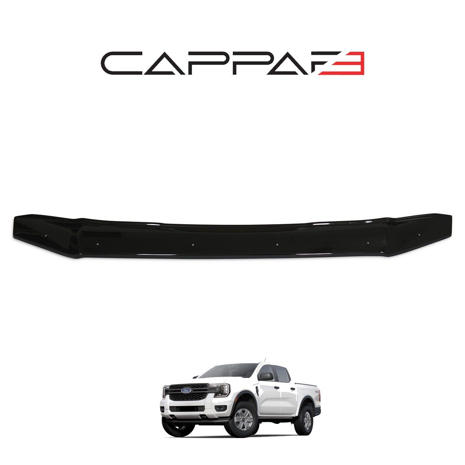 Ford Ranger 2023- Yılı ve Sonrası Uyumlu Kaput Rüzgarlığı 4mm