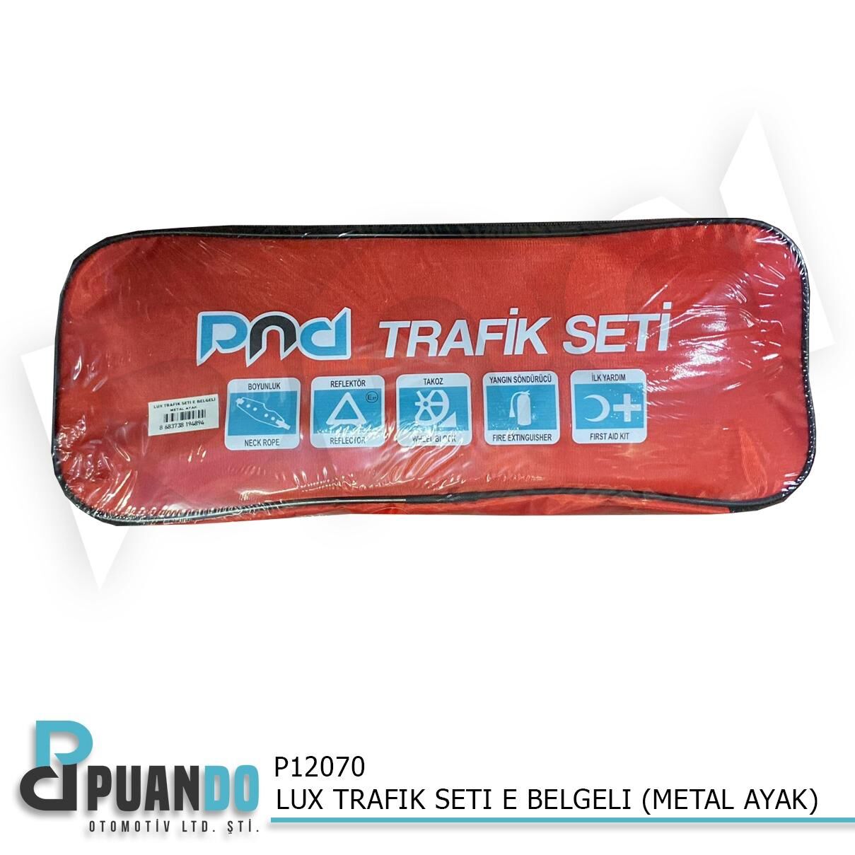 LUX TRAFIK SETI E BELGELI (METAL AYAK)