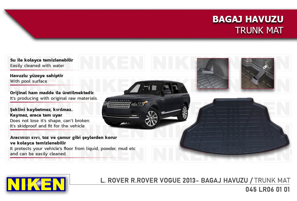L. ROVER R.ROVER VOGUE 2013- BAGAJ HAVUZU