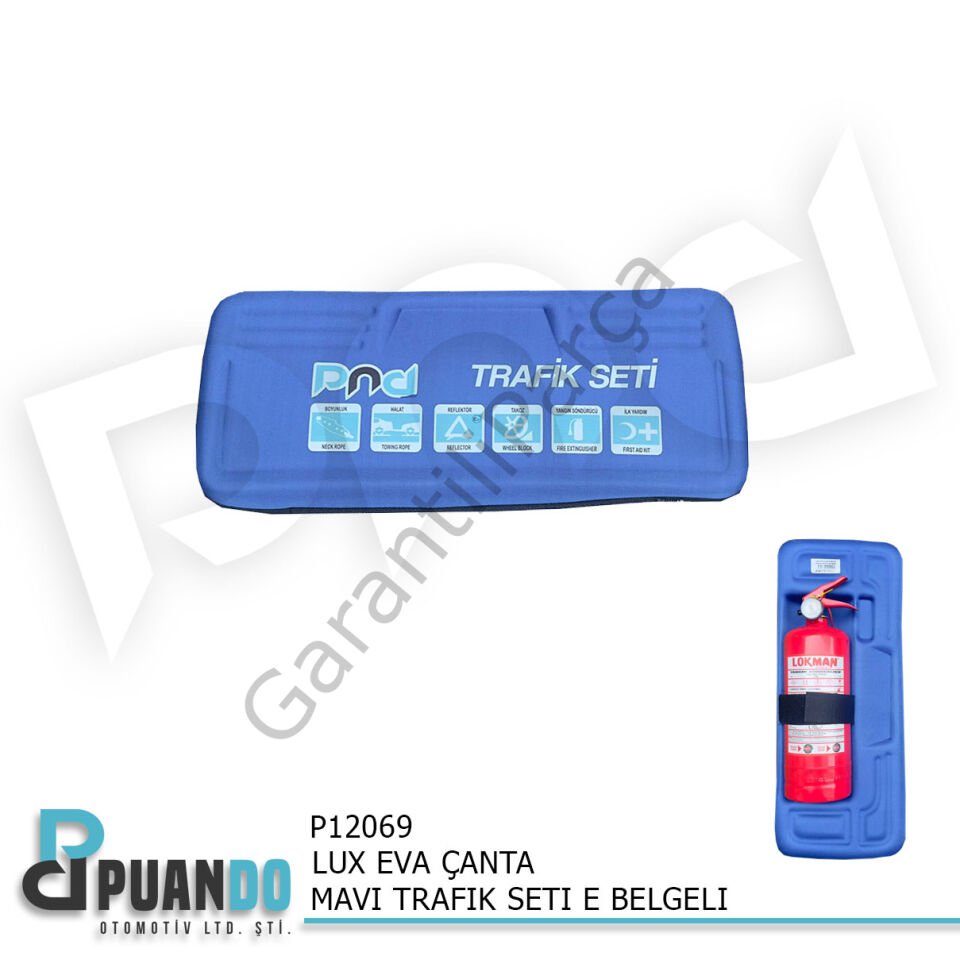 LUX EVA ÇANTA MAVI TRAFIK SETI E BELGELI