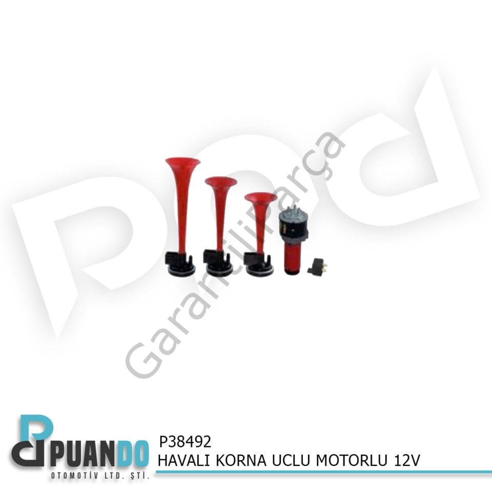 HAVALI KORNA UCLU MOTORLU 12V