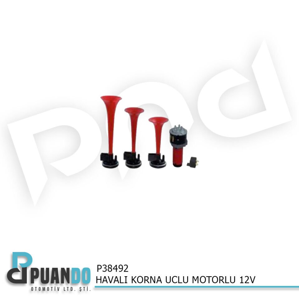 HAVALI KORNA UCLU MOTORLU 12V