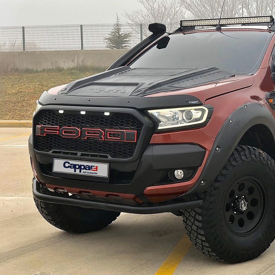 Ford Ranger 2015-2019 Yıl Aralığı Uyumlu Kaput Rüzgarlığı 3mm