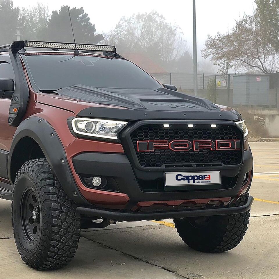 Ford Ranger 2015-2019 Yıl Aralığı Uyumlu Kaput Rüzgarlığı 3mm