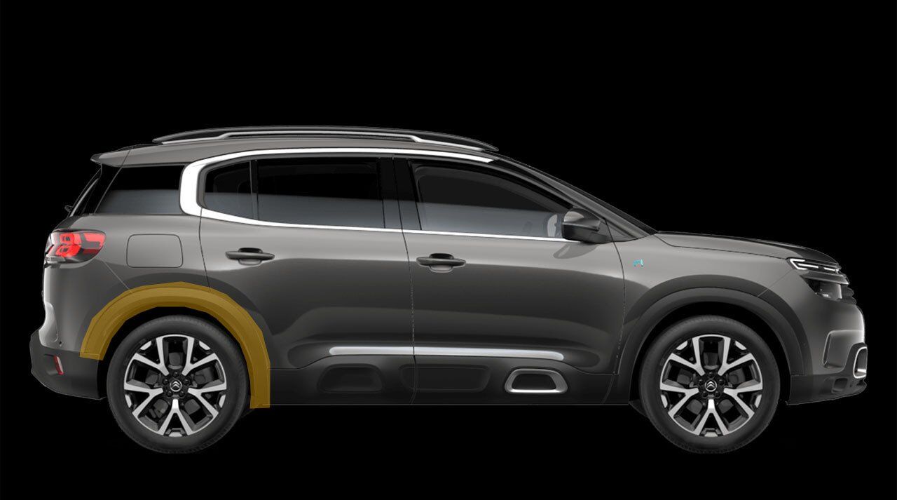 CITROEN C5 AIRCROSS (C84) 2018- ÇAMURLUK AGIZ BAKALITI ARKA SAG OE-PSA