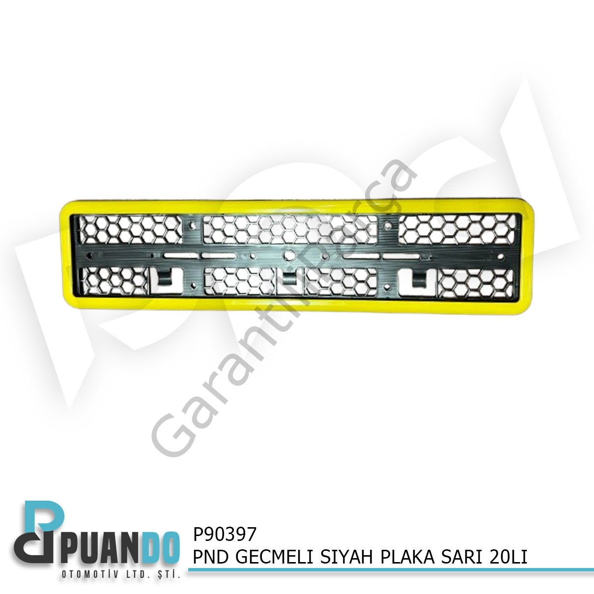 PND GECMELI SIYAH PLAKALIK SARI 20LI