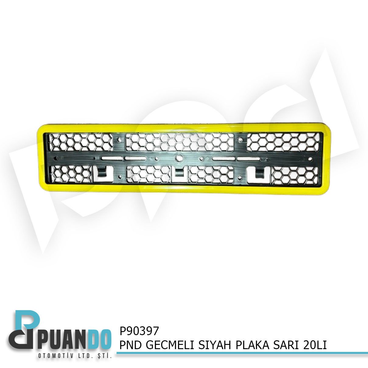 PND GECMELI SIYAH PLAKALIK SARI 20LI