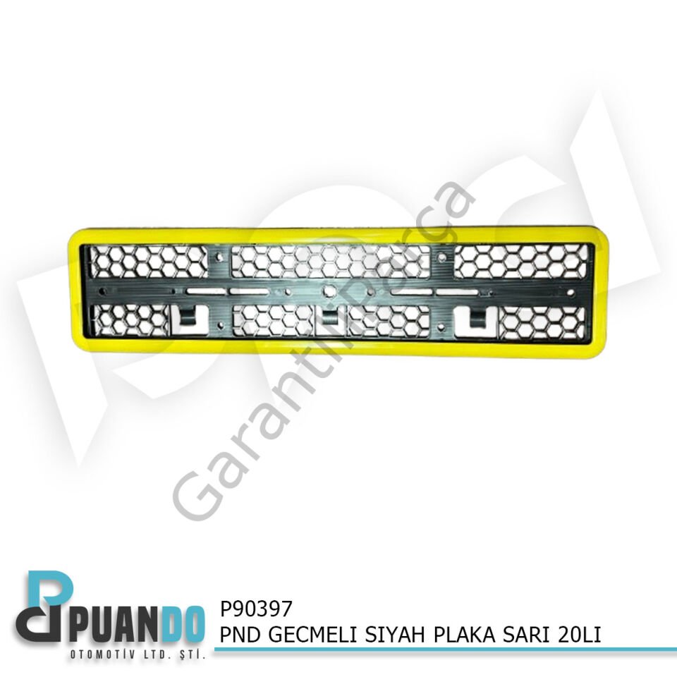 PND GECMELI SIYAH PLAKALIK SARI 20LI