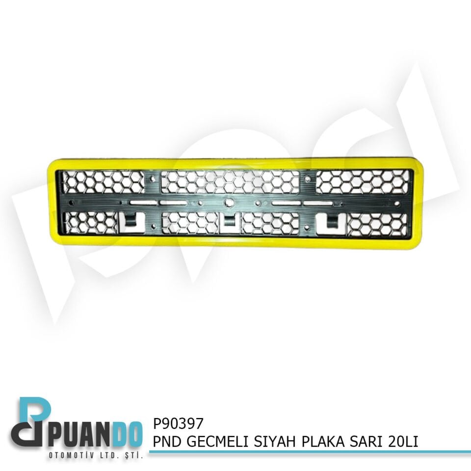 PND GECMELI SIYAH PLAKALIK SARI 20LI