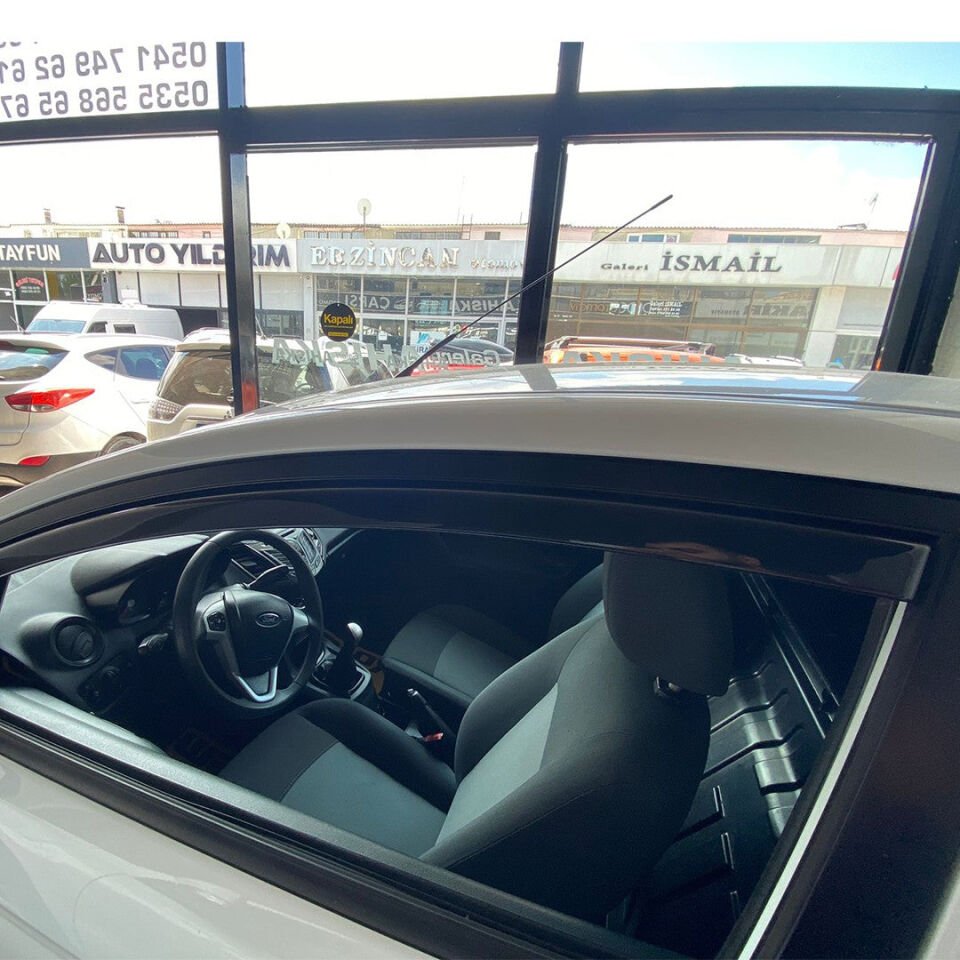 Ford Fiesta 2008-2017 Yıl Aralığı Uyumlu Yan Cam Rüzgarlığı 2 Parça