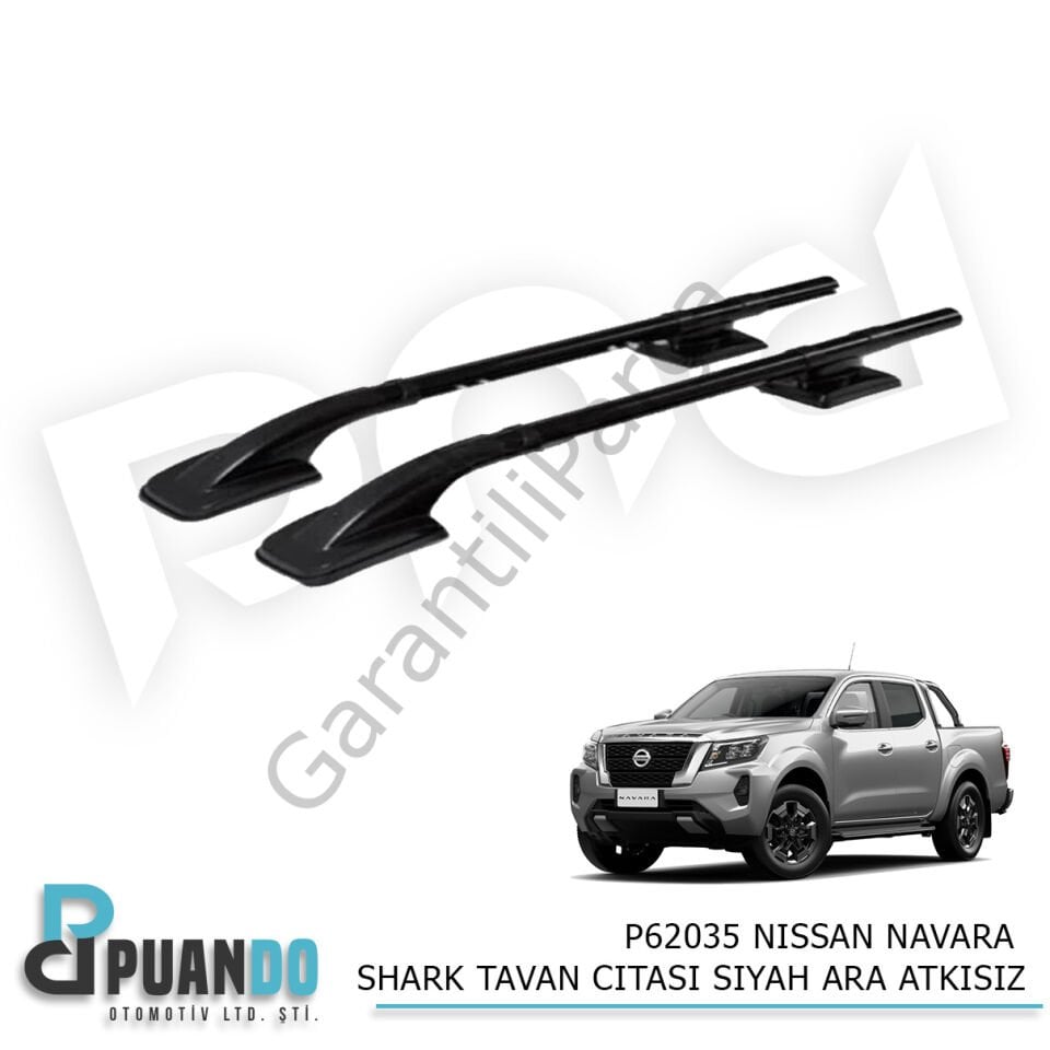 NISSAN NAVARA SHARK TAVAN CITASI SIYAH ARA ATKISIZ