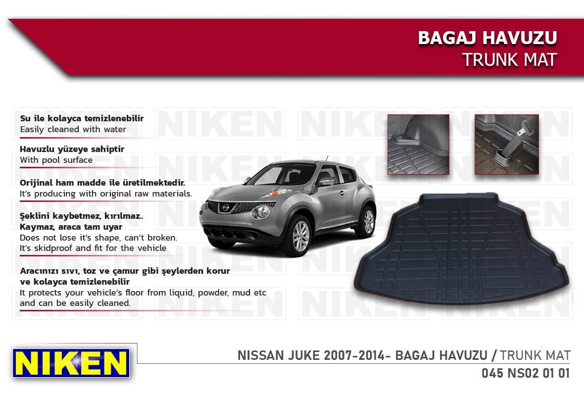 NISSAN JUKE 2007-2014- BAGAJ HAVUZU