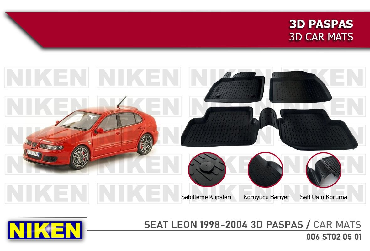 SEAT LEON 2005-2013 3D PASPAS