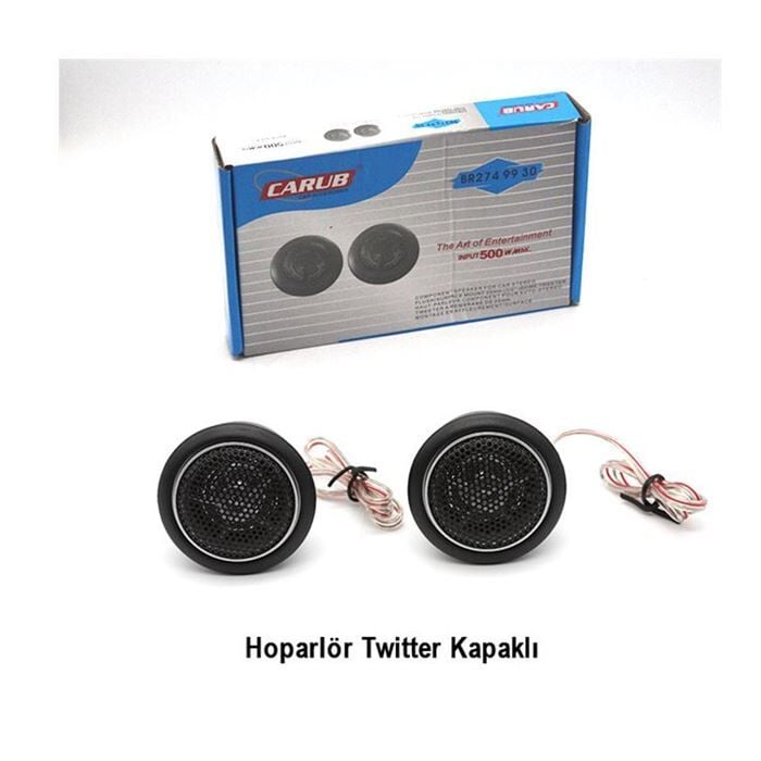 HOPARLÖR TWİTTER KAPAKLI CARUB