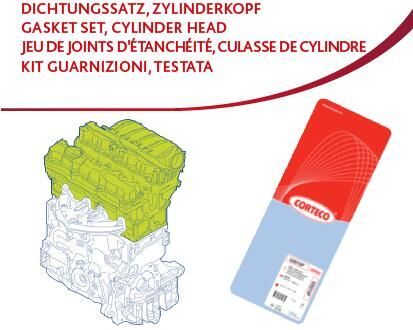 OPEL ASTRA G ASTRA H 04-08 TAKIM CONTA ÜST 1606221 CORTECO