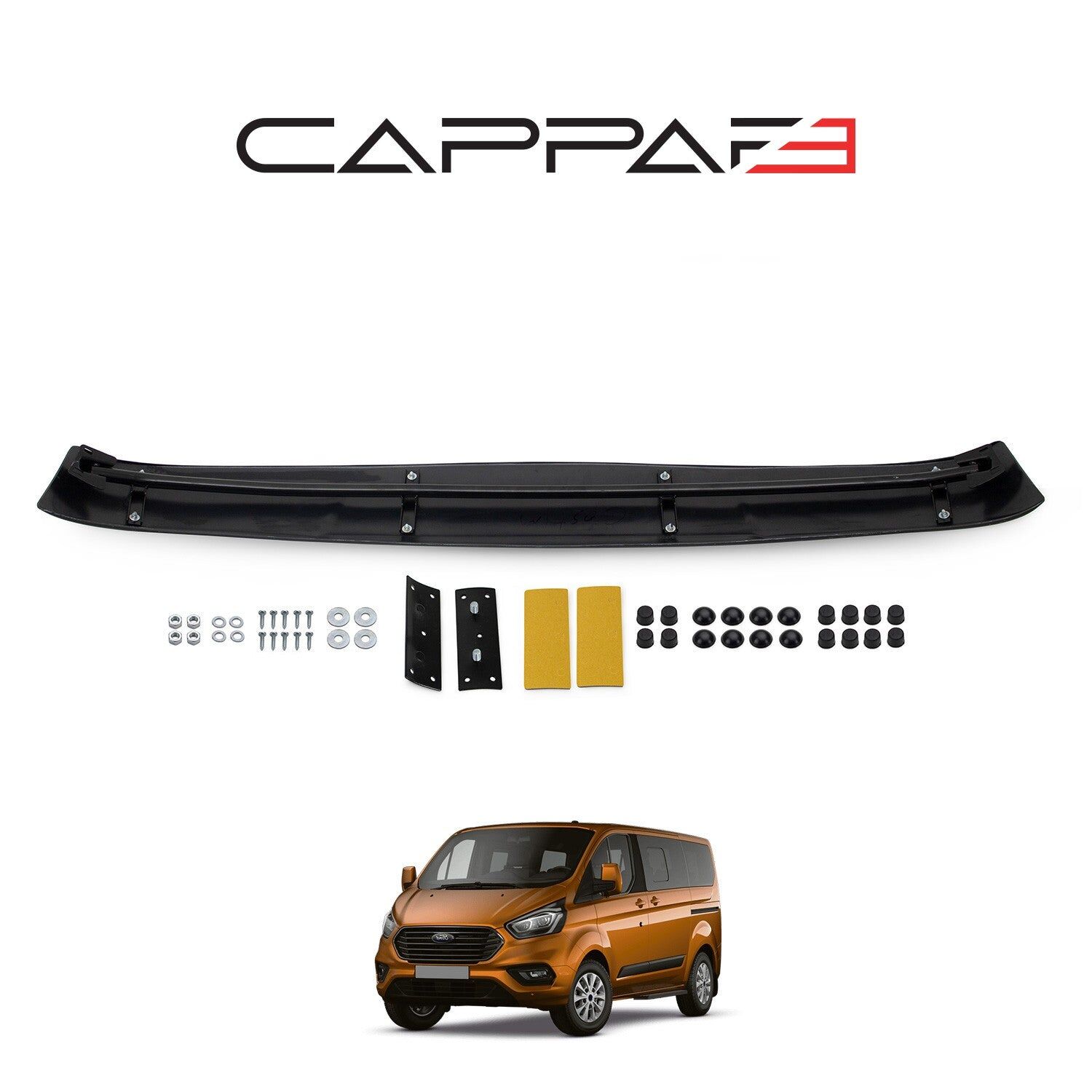 Ford Custom 2018-2022 Yıl Aralığı Uyumlu Ön Cam Güneşliği