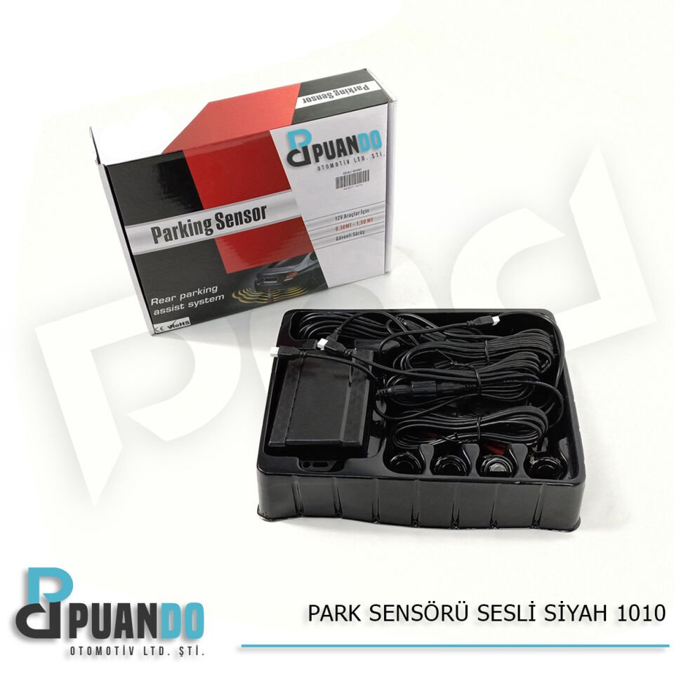 PARK SENSORU SESLI SIYAH 18MM