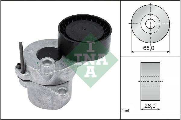 MERCEDES-BENZ W204-207-212 09-16 V KAYIS GERGISI KOMPLE A6512001770 INA
