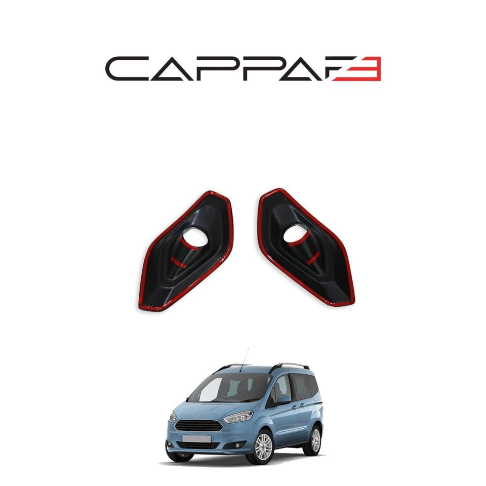 Ford Courier 2018-2023 Yıl Aralığı Uyumlu Sis Farı Çerçevesi 2 Parça