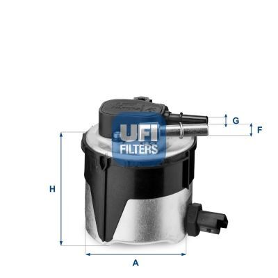 FORD FOCUS/C-MAX 07-11 YAKIT FILTRESI 5M5Q 9155 AA UFI