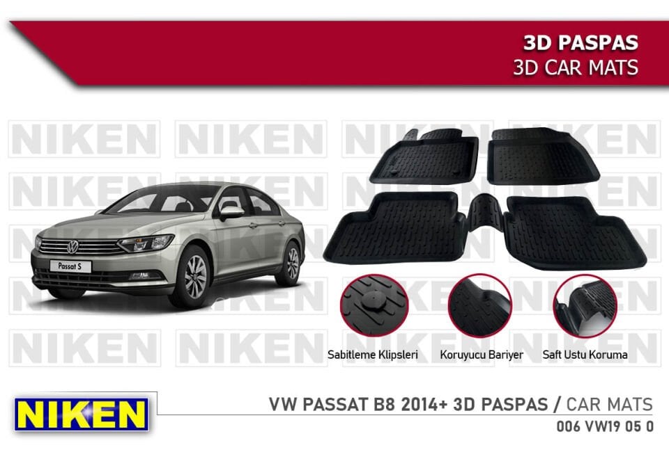 VW POLO 2009-2016 3D PASPAS