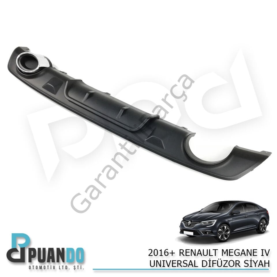 2016+ RENAULT MEGANE IV DIFUZOR SIYAH