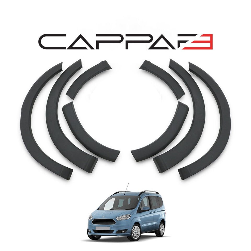 Ford Courier 2014-2018 Yıl Aralığı Uyumlu Çamurluk Dodik 8 Parça
