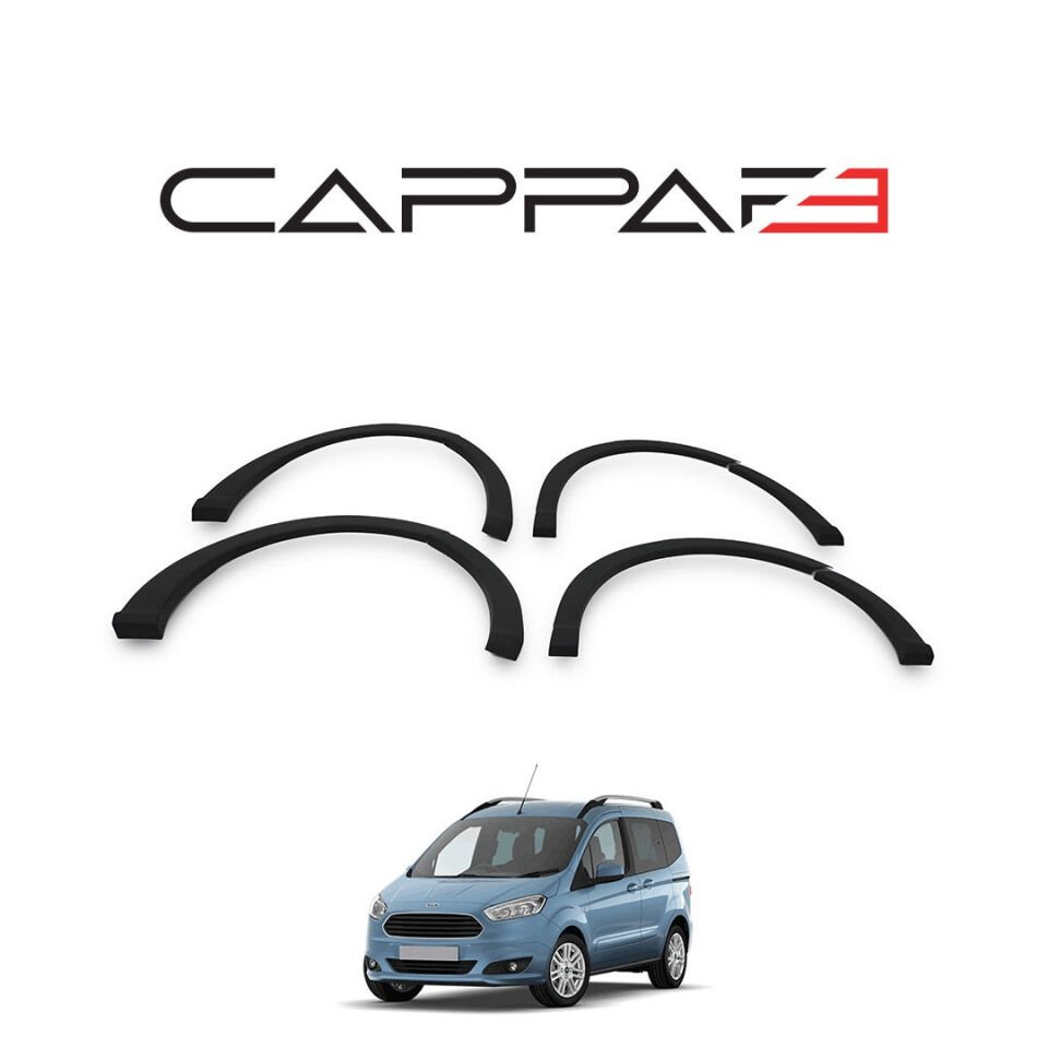 Ford Courier 2014-2018 Yıl Aralığı Uyumlu Çamurluk Dodik 8 Parça