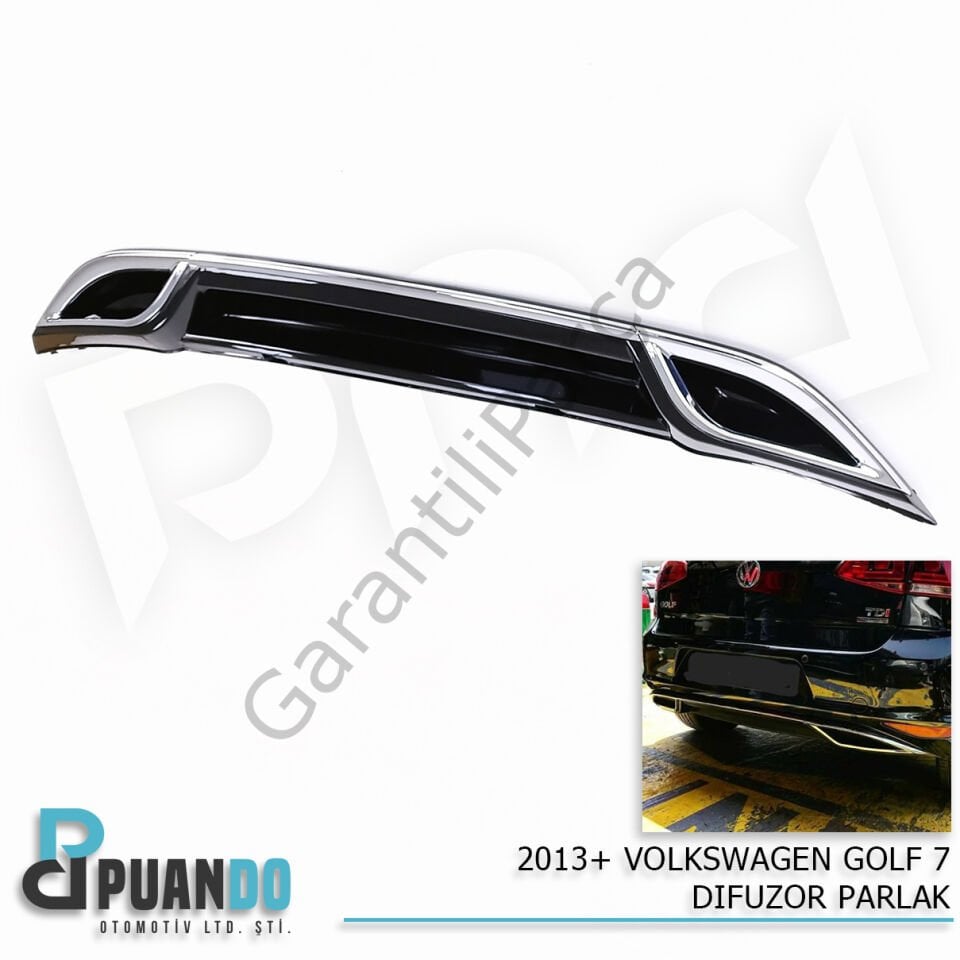 2013+ VOLKSWAGEN GOLF 7 DIFUZOR PARLAK