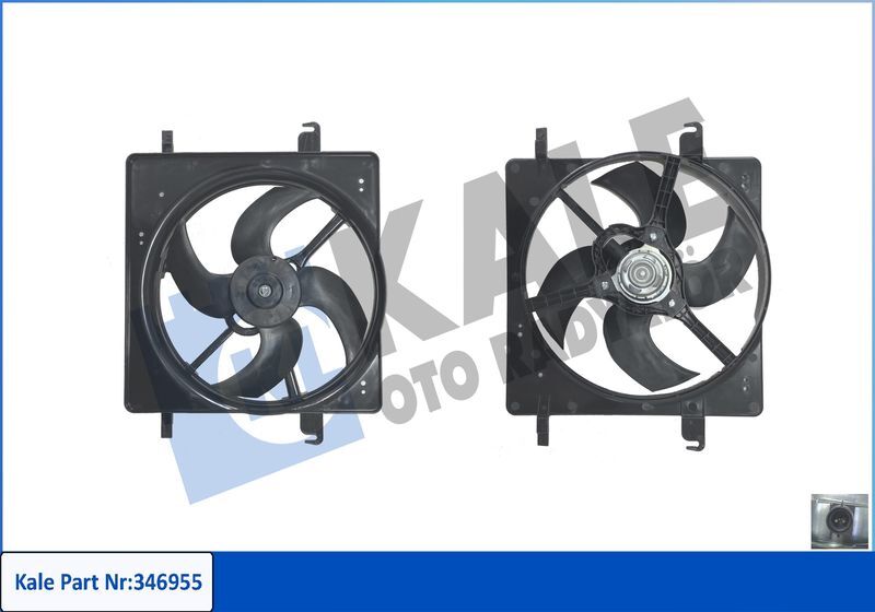 FORD KA 96-02 FAN MOTORU 97KB 8C607 CB KALE