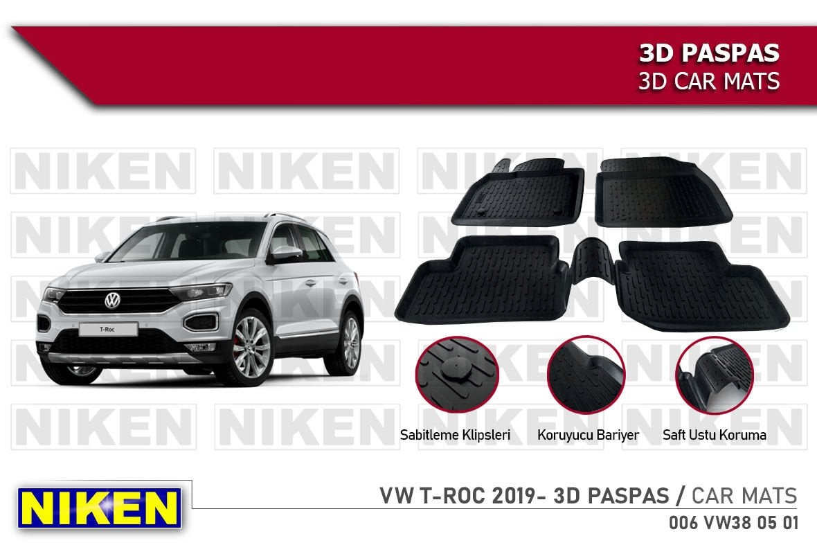 VW POLO 2017- 3D PASPAS