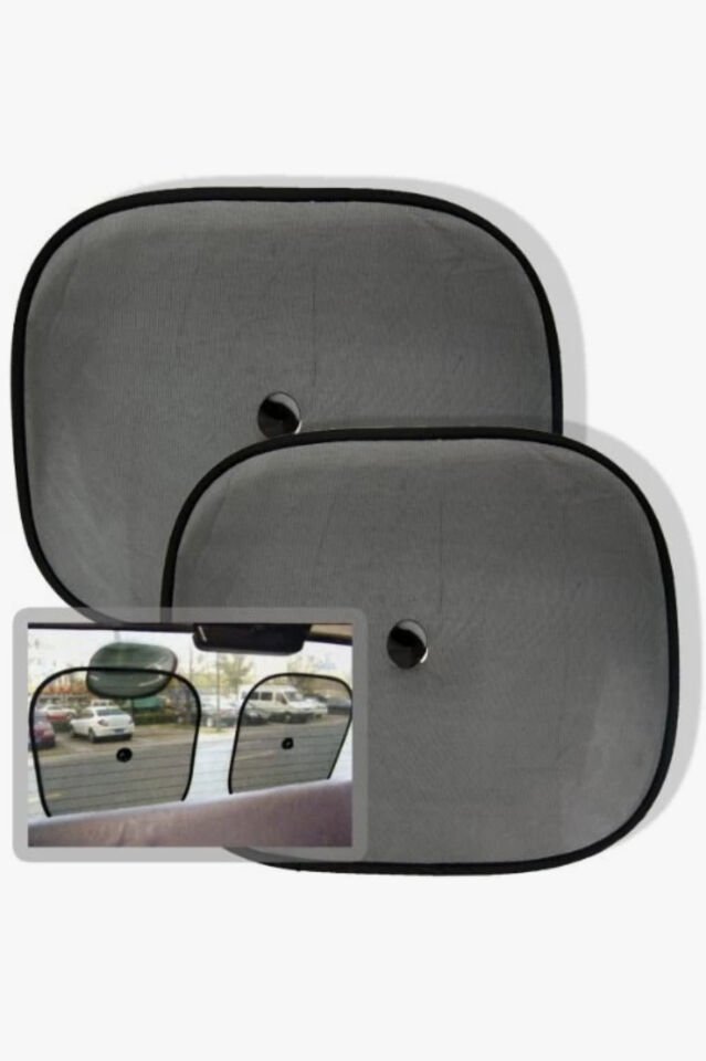 PERDE YAN CAM VANTUZLU