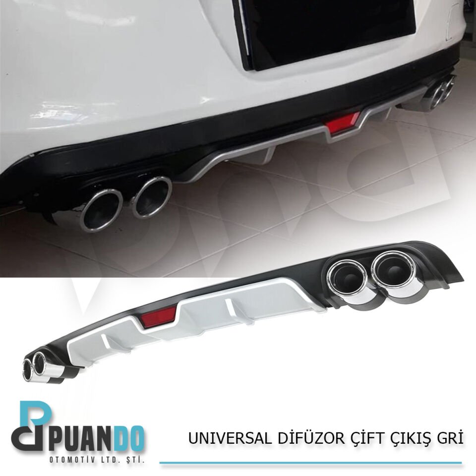 UNIVERSAL DIFUZOR CIFT CIKIS GRI